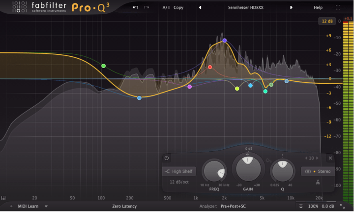 Sennheiser HD8XX Corrective EQ (FabFilter)