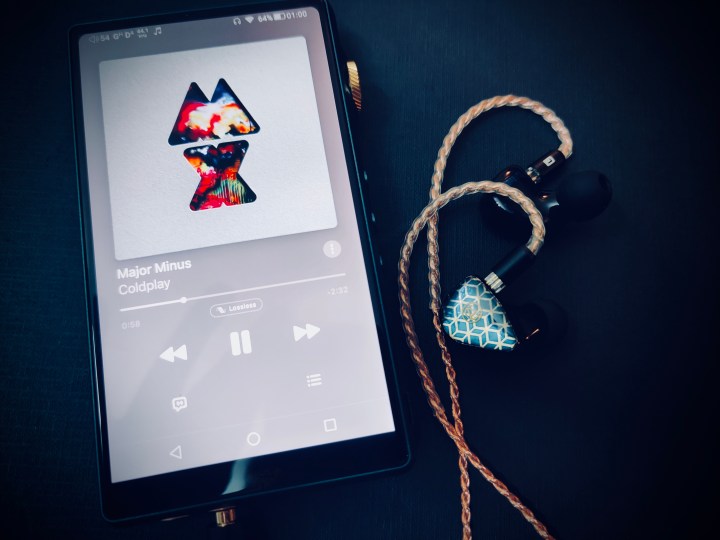 Custom Art F7U Universal + iBasso DX240