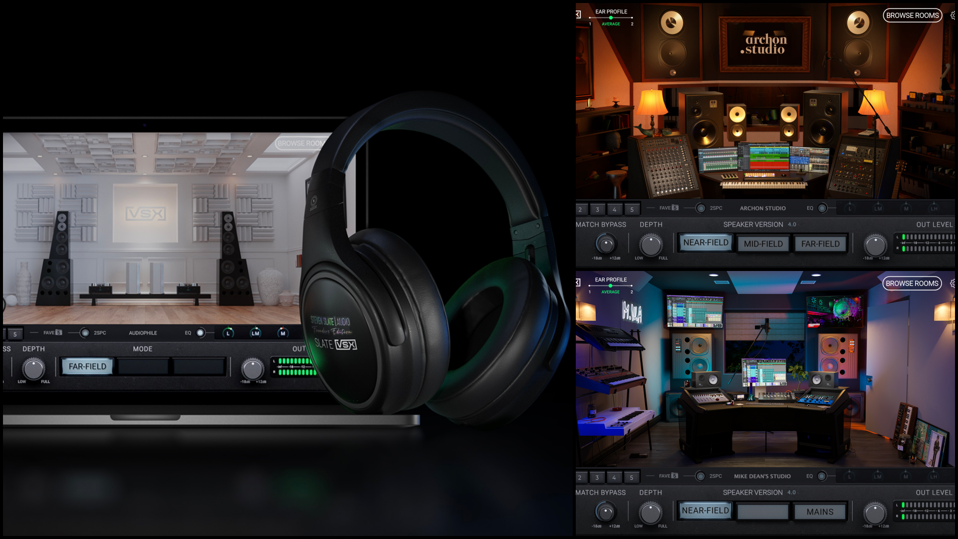 Steven Slate Audio VSX ルーム再現系プラグイン&ヘッドホン Steven Slate Audio VSX | Perfect mixes, less frustration